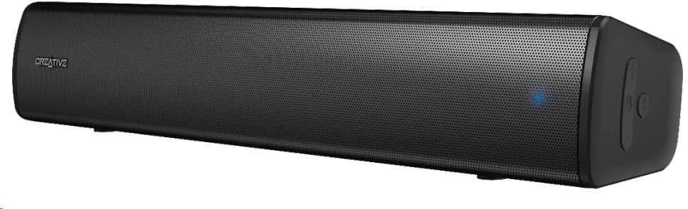 Namų kino sistema Creative Soundbar po monitoriumi Stage Air V2 juodos spalvos Bluetooth 5.3