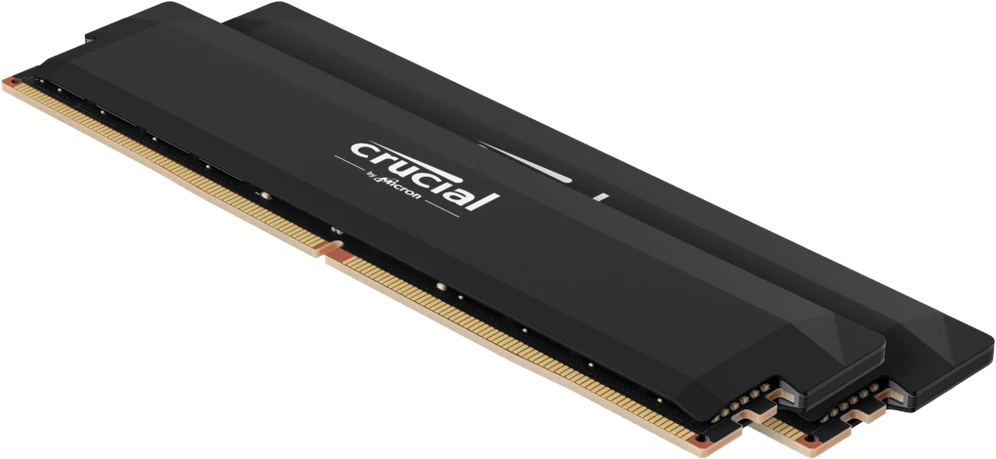 RAM „Crucial Pro“ įsijungimas 32 GB [2x16 GB 6000 MHz DDR5 CL36 UDIMM]