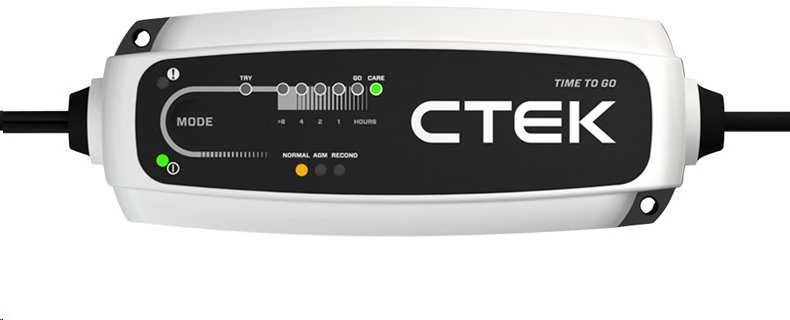 Ctek 12V 5A CT5 Time to go kroviklis