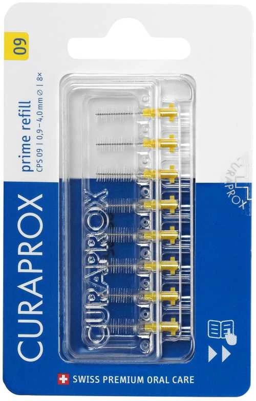 Curaprox Curaprox Prime Refill CPS 0.9 - 4.0 mm šepetys tarpdančių erdvėje 8vnt