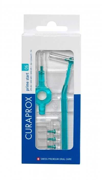 Curaprox Curaprox Prime Start Handy CPS 0,6 - 2,2 mm Šepetėlis tarpdančių tarpams 5 vnt.