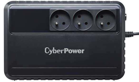 CYBERPOWER BU650E-FR Cyber Power UPS BU650E DE 360W (prancūziško stiliaus)