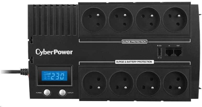 CYBERPOWER BR1200ELCD-FR Cyber Power Žalias Power UPS BR1200ELCD-FR