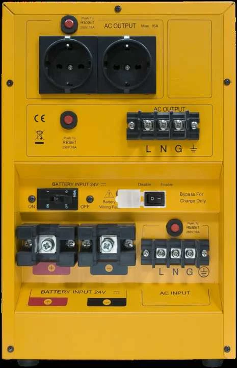 CyberPower EPS CPS1500PIE DE (2) Schuko + (1) gnybtų blokas