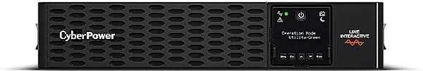 CYBERPOWER PR3000ERT2U 19i UPS 3000VA 2HE Sinewave PFC suderinamas Žalias Power LCD Ekranas USB valdymo programinė įranga SNMP lizdas