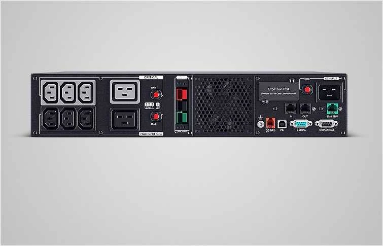 CYBERPOWER PR3000ERTXL2U Rackmount Line-Interactive UPS 3000VA 3000W 2HE USB SNMP SLOT XL, skirtas išoriniam. Baterijos pakuotė