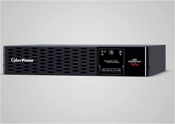 CYBERPOWER PR3000ERTXL2U Rackmount Line-Interactive UPS 3000VA 3000W 2HE USB SNMP SLOT XL, skirtas išoriniam. Baterijos pakuotė