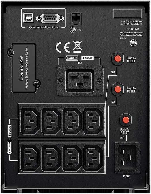 CYBERPOWER PR2200ELCDSL UPS 2200VA/1980W 36M Garantija VMWARE