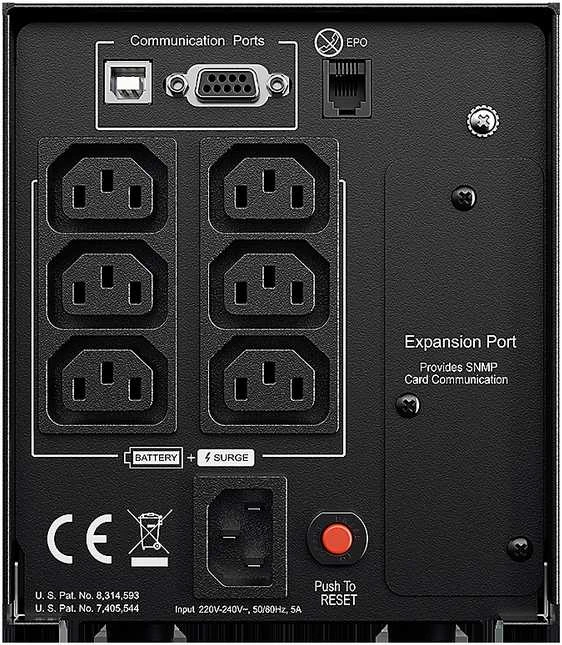 CyberPower Cyber Power UPS PR750ELCD 675W bokštas (IEC C13)
