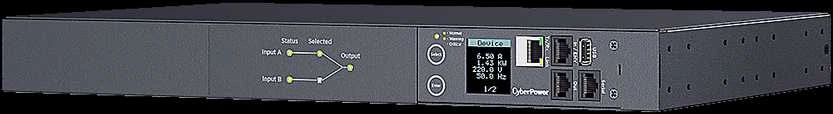 CyberPower ATS PDU komutuojamas 2xATS įvestis / 12xIEC išvestis PDU44004