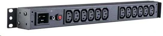 CYBERPOWER BASIC PDU20BHVIEC12R 230V/16A 1U12x IEC-320 išėjimas