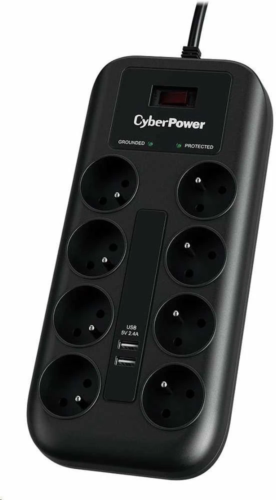 CYBERPOWER apsauga nuo viršįtampių P0820SUD0-DE / FR EMI/RFI