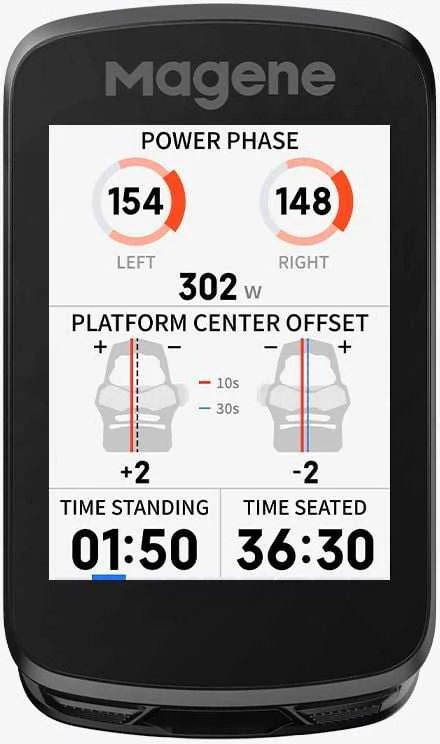 Navigacija GPS THI Magene C606 V2 dviračio kompiuteris