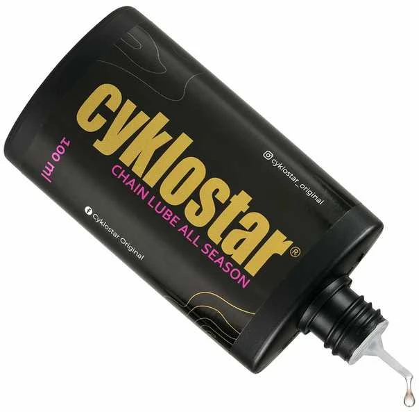 CYKLO STAR grandinės tepalas visiems sezonams, 100 ml lašintuvas