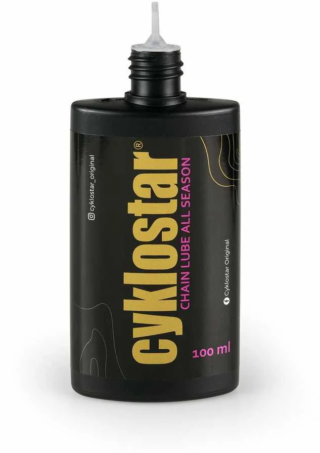 CYKLO STAR grandinės tepalas visiems sezonams, 100 ml lašintuvas