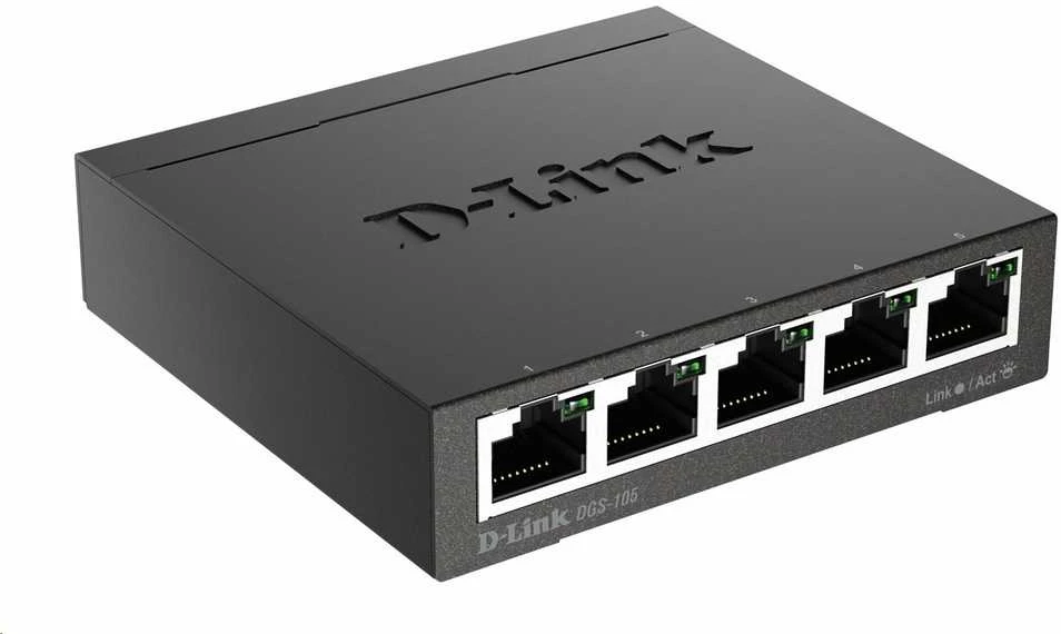 Šakotuvas D-Link DLINK DGS-105/E 5 prievadų Gigabit jungiklis