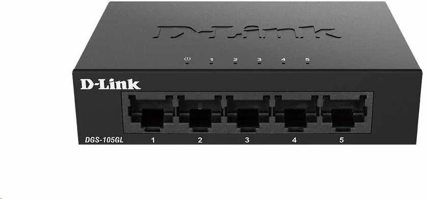 Šakotuvas D-Link DGS-105GL 5-Port Unmanaged Gigabit Switch