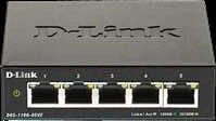 Šakotuvas D-LINK Easy Smart Managed Switch 5 prievadų Gigabit