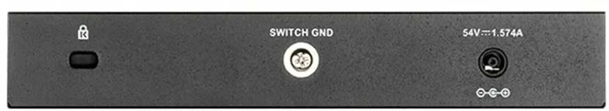 Šakotuvas D-LINK 8-Port Layer2 PoE Smart Gigabit Switch 8x 10/100/1000Mbps TP RJ-45 PoE prievadas 802.3af/at Power-over-Ethernet iki 30 vatų