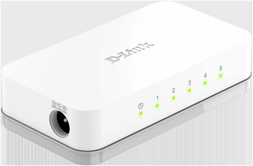 Šakotuvas D-LinkGo 5 Port 10/100