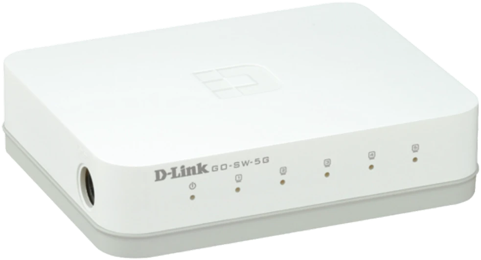 Šakotuvas D-Link GO-SW-5G tinklo komutatorius Ne-valdomas Juoda