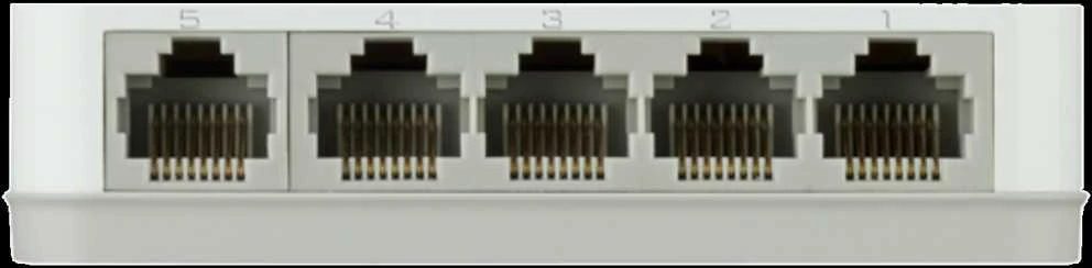 Šakotuvas D-Link GO-SW-5G tinklo komutatorius Ne-valdomas Juoda
