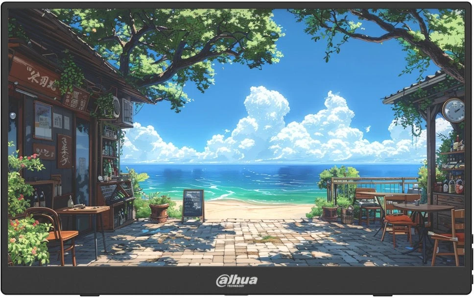 NEŠIOJAMAS MONITORIUS HDMI, USB-C, AUDIO PM16-F201PD 15.6" DAHUA