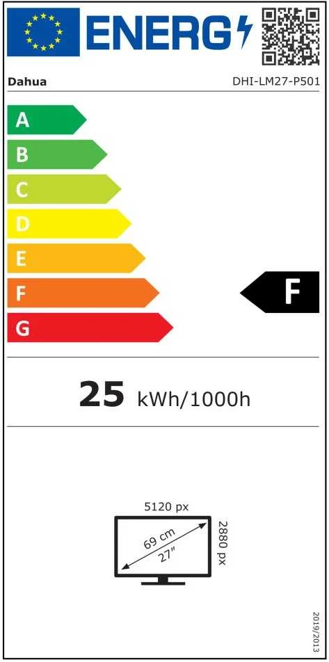 „Dahua Technology“ MONITORIUS LCD 27 colių / DHI-LM27-P501 DAHUA