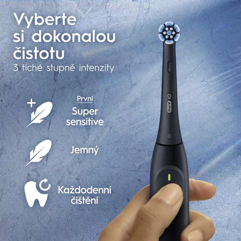 Oral-B iO2 elektrinis šepetėlis su 3 valymo režimais