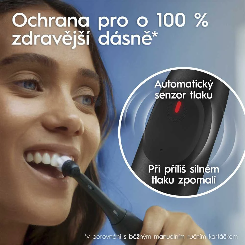 Oral-B iO2 šepetėlis su spaudimo jutikliu