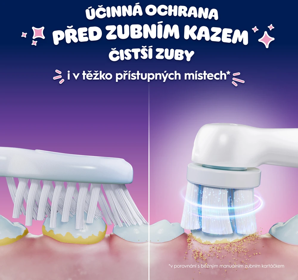 Braun El. dantų šepetėlis Oral-B IO Kids, Angel