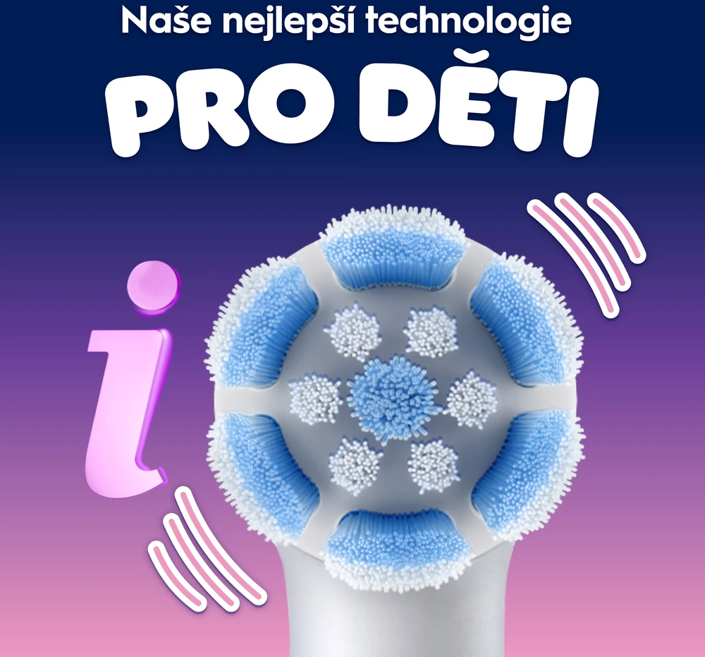 Braun El. dantų šepetėlis Oral-B IO Kids, Angel