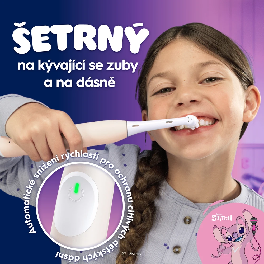 Braun El. dantų šepetėlis Oral-B IO Kids, Angel