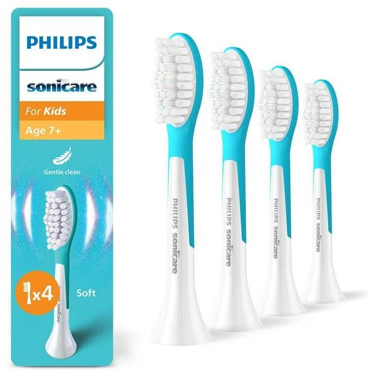 Philips Sonicare For Kids 4 dalių šepetėlių galvučių pakuotė HX6044/90