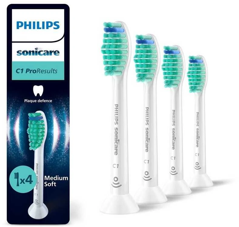 Philips Sonicare ProResults 4 dalių šepetėlių galvučių pakuotė HX6014/87