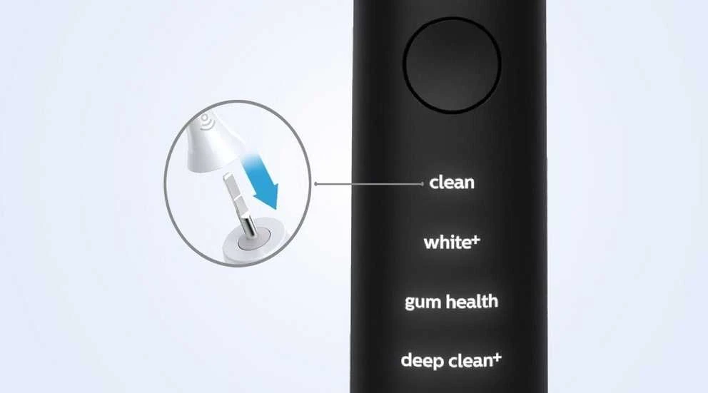 Philips Sonicare DiamondClean 9000 „Sonic“, elektrinis dantų šepetėlis su programa HX9911/17