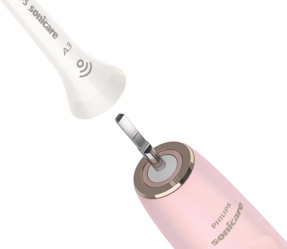 Elektrinis dantų šepetėlis Philips Sonicare DiamondClean 9000 HX9911/21, Rožinis