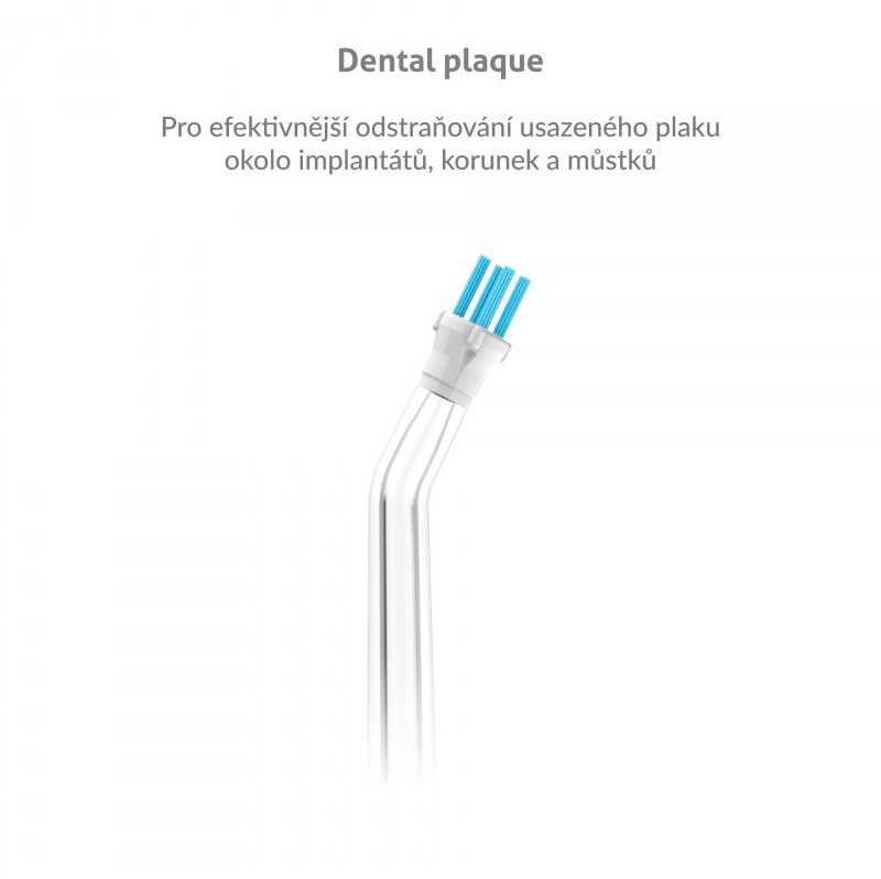 Dantų šepetėlis TrueLife Náhradní tryska Dental Plaque pro TrueLife AquaFloss C-series (4ks)