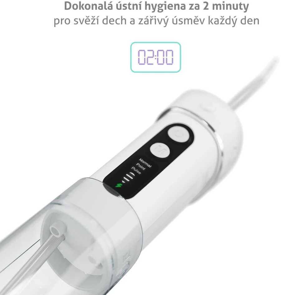 „TrueLife AquaFloss Mini M50“ – burnos irigatorius – baltas