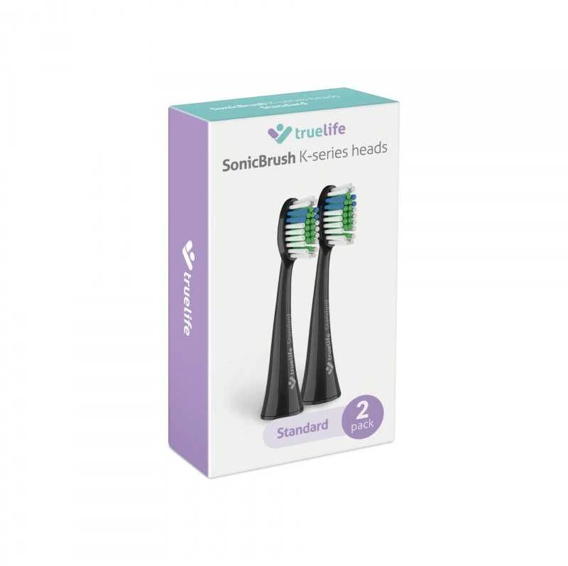 TrueLife pakaitinė galvutė standartinė TrueLife SonicBrush K serijos juoda (2 vnt.)