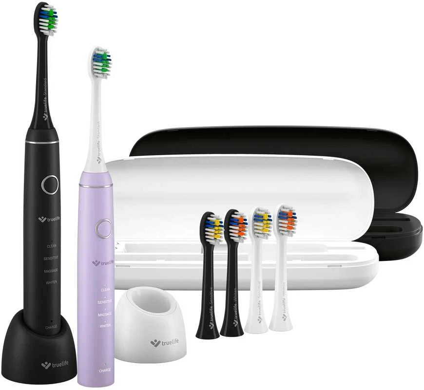 TrueLife SonicBrush Compact Duo rinkinys su priedais