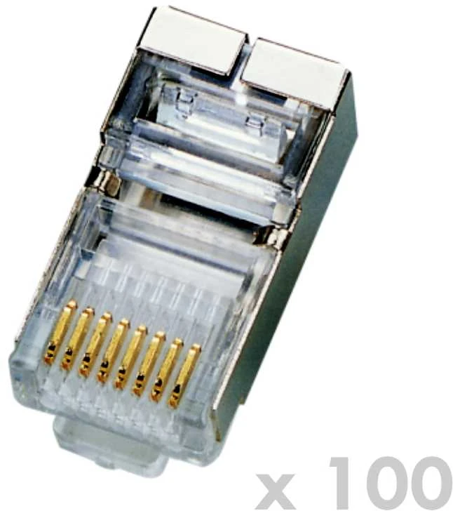 DATACOM kištukas STP CAT5E 8p8c - RJ45 laidas