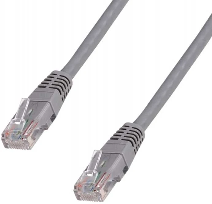 DATACOM jungiamasis laidas UTP CAT5E 10m pilkas