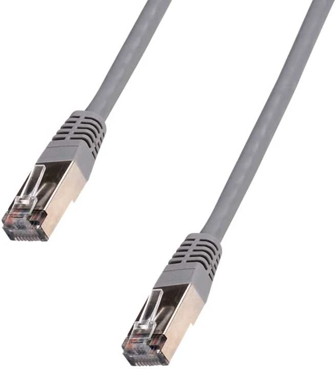DATACOM Patch cord FTP CAT6 0,5m pilkas