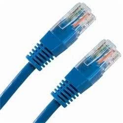 DATACOM DUOMENŲ RYŠIO KOMUTACINIS KABELIS Komutacinis kabelis UTP CAT6 0,5m mėlynas