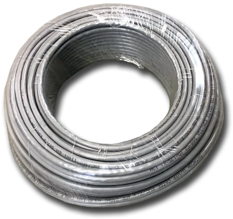 DATACOM UTP laidas CAT5E PVC 50m pilkas
