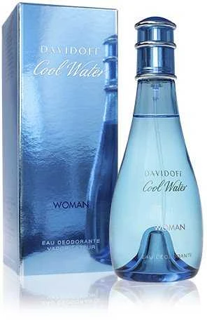 Davidoff Cool Water Woman EDT tualetinis vanduo moterims, 50 ml
