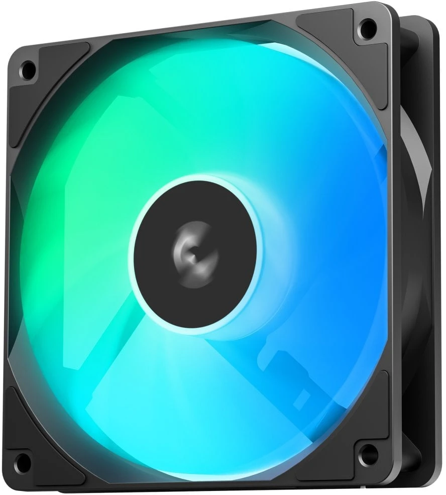 Deepcool Case | CC550 4F | Mid Tower | ATX PS2 (maksimalus ilgis: 180 mm) | Juodas