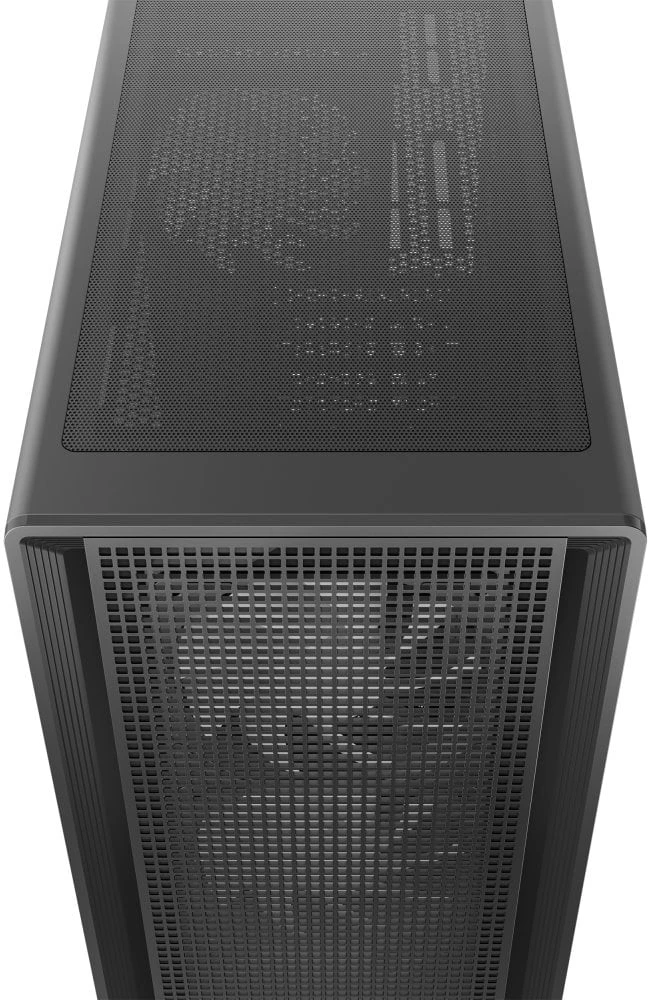 Deepcool Case | CC550 4F | Mid Tower | ATX PS2 (maksimalus ilgis: 180 mm) | Juodas