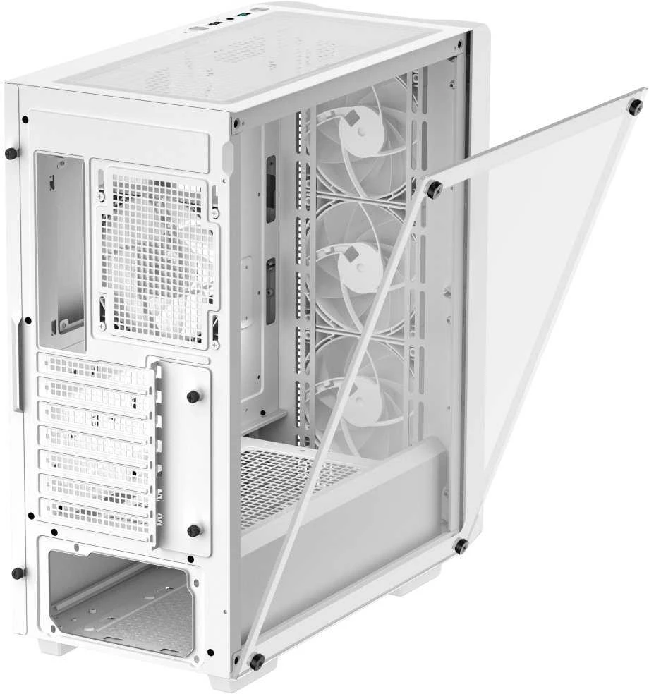 Kompiuterio korpusas Deepcool CC560 V2 | Baltas | Mid Tower | Be maitinimo šaltinio | ATX